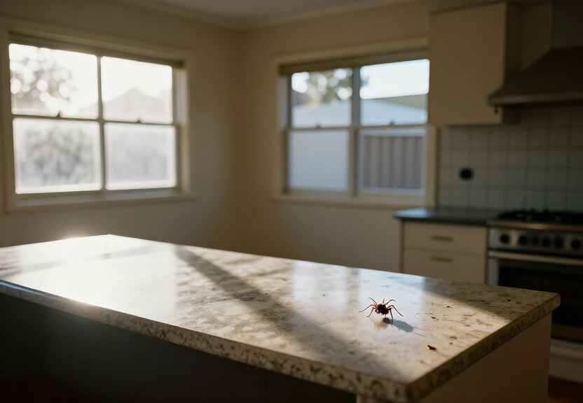 Ant trail in a Parklea home before treatment